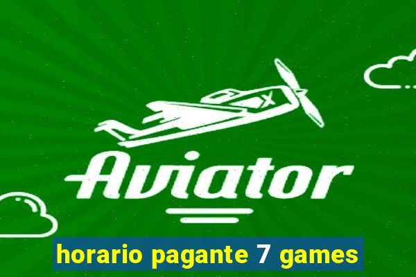 horario pagante 7 games